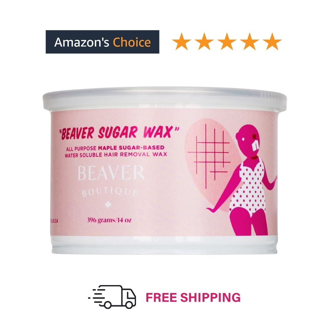 Beaver Sugar Wax Tin – Organic & Effective Hair Removal Kit - Beaver Boutique